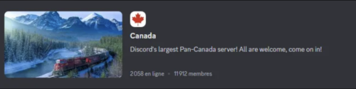 Canada Discord Server